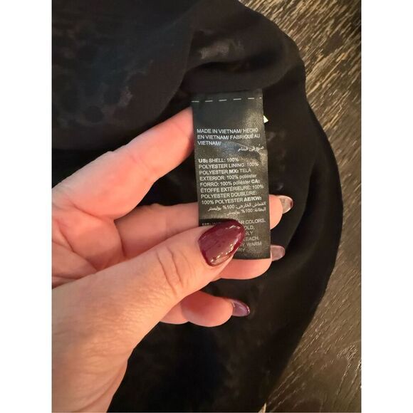 WHBM Leopard Print Surplice Swing Tank Top sz 16 EUC - Picture 8 of 8